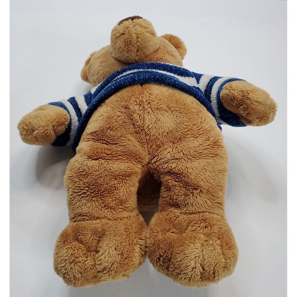 Saks Commonwealth Toy & Novelty Co. Teddy Bear In Blue & White Striped Sweater - Picture 5 of 12